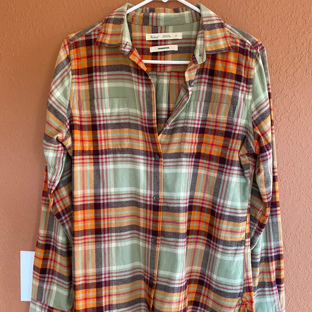 Woolrich Pemberton Women’s Plaid Flannel Size S